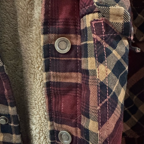 Kwoki Men’s Plaid Hooded Jacket. Size Small - Picture 9 of 16
